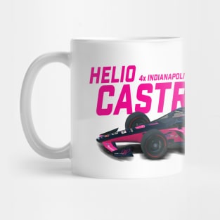 Helio Castroneves 2021 Indy Winner (pink) Mug